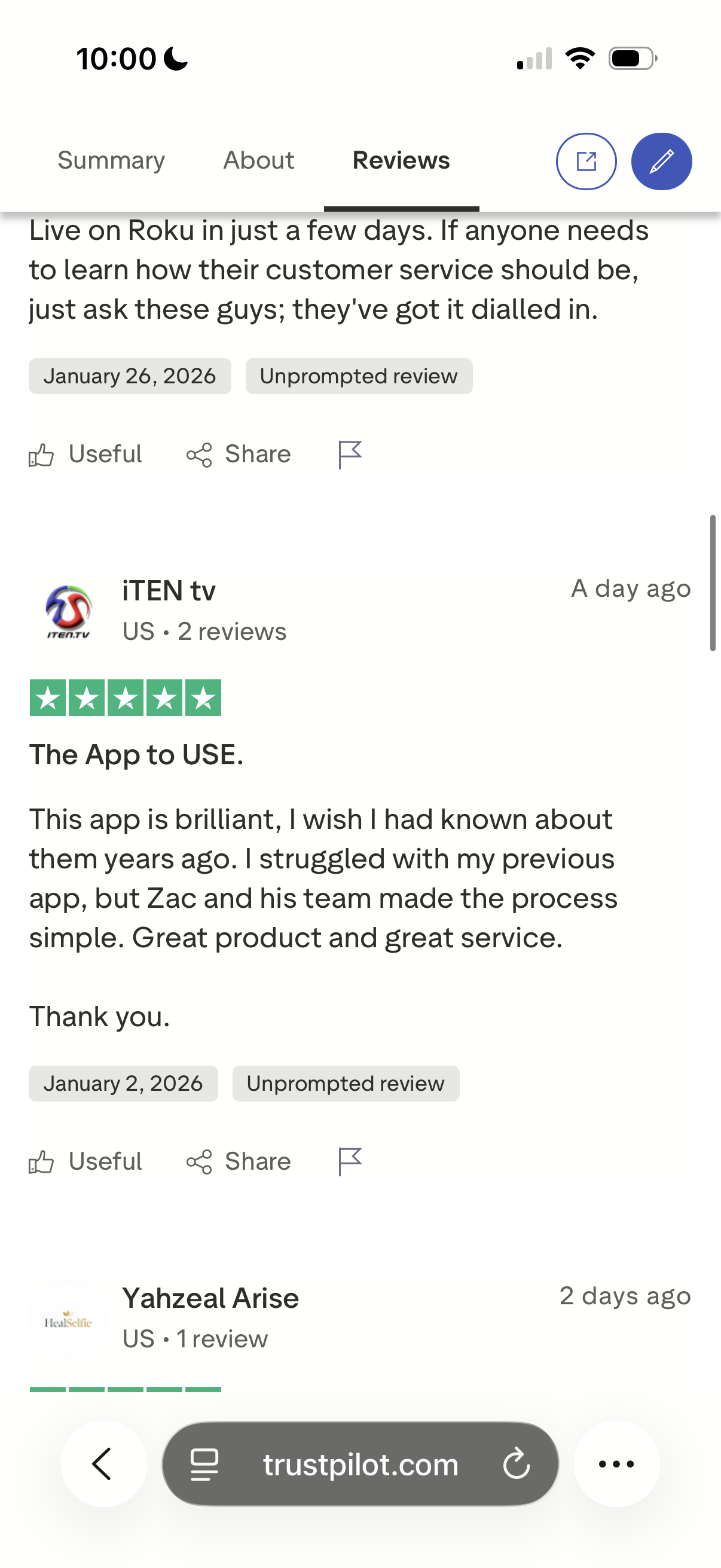 Trustpilot Review